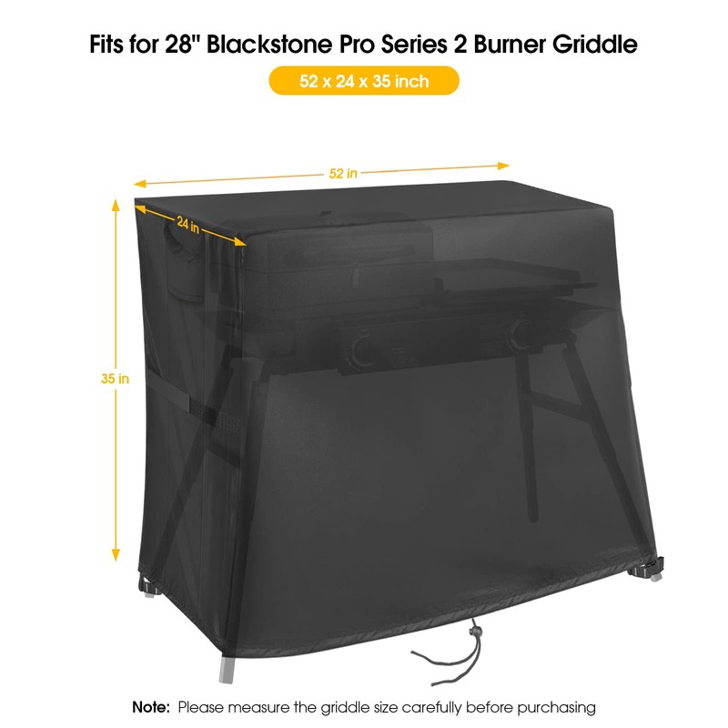 Jungda Grill Cover for Blackstone 1555/1550 Tailgater Gas Grill and