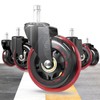 HOLKIE Gaming Chair Wheels - Silent Roller Blade Casters for