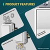 TOPELER 10 Pack 3-Way Decorator Light Switch, Single Pole or