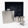 12 Sets Case Stainless Steel Whisky Hip Flask 6oz Portable
