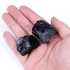 juanxian Natural Black Obsidian Stone Small Quartz Stones Crystals as