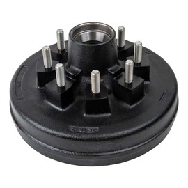 The Trailer Parts Outlet - 8k Trailer Axle Grease Hub and Drum - 8 Lug - 9/16" Stud - Hybrid