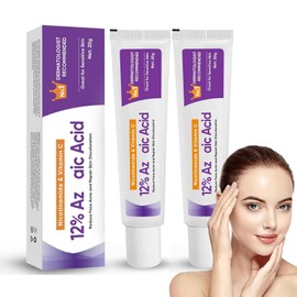 2PCS Acid 12% Facial Serum Cream, Acid Serum Face Cream for Acne Treatment & Dark Spot Remover, Reduces Redness, Fades Spots, Face Spot Cream With Niacinamide & Vitamin C for All Skin Types -20g*2