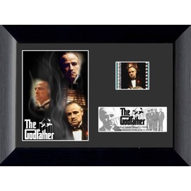 FILMCELLS The Godfather 7” x 5” MiniCell Desktop Presentation – Featuring 35 mm Film Clip with Easel Stand – Officially Licensed Movie Collectible…