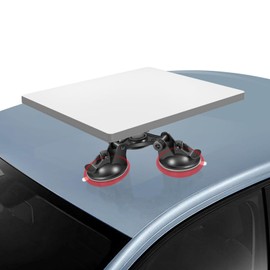 Starlink Mini Suction Cup Mount, Starlink Mini Car Mount, Starlink Mini Roof Suction Cup Mount with 1/4" Nut Adapter for Car, RV, Yacht