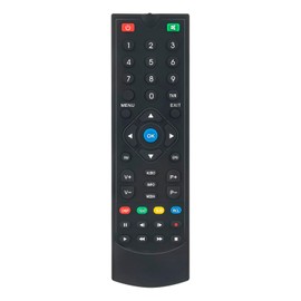 AULCMEET Replacement Remote Control Compatible with Strong HD DVB-T2 Receiver Digital Terrestrial Decoder SRT7807 SRT-7807 SRT 7807