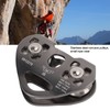 Double Trolley Pulley Zipline Zipline Pulley Climbing Disc Effective in