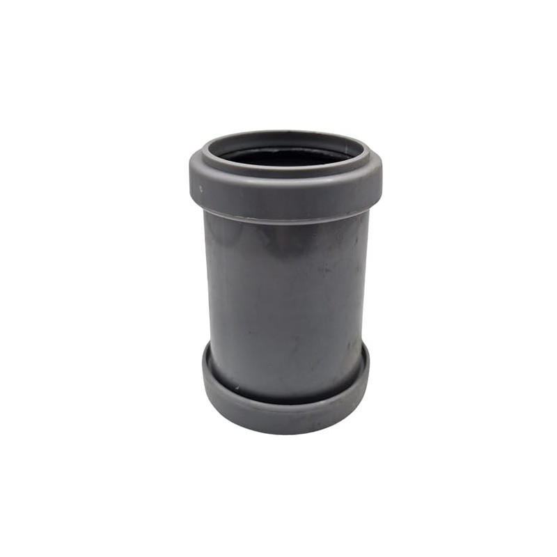 SHMOX 32mm Grey Pushfit Straight Pipe Coupler- Waste Pipe and