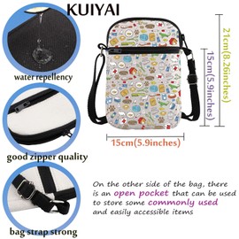 Veterinary Receptionist Appreciation Crossbody Bag Best Veterinarian Messenger Bag Vet Tech Week Gift New Vet Graduation Gift (CA-VeterinaryCrossBS)