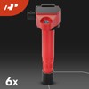 A-Premium Red Set of 12 Ignition Coil Pack and Iridium