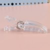 8PCS Transparent Blind Clips for Pleated Paper Shades,roman blind clips，