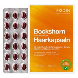 Bock Horn + Micron Ährstoff Hair Capsules Tisane P Pack of 60)