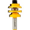 Yonico Router Bits Rail and Stile Stacked Roundover 1/2-Inch Shank