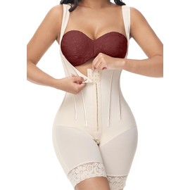 M MYODRESS Fajas Moldeadoras De Cintura Y Abdomen Colombian Compression Garment After Liposuction Beige