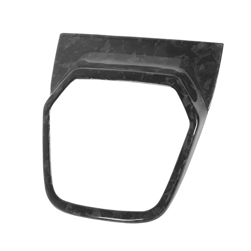 Car Gear Box Cover Trim Carbon Fiber Console Shifter Panel