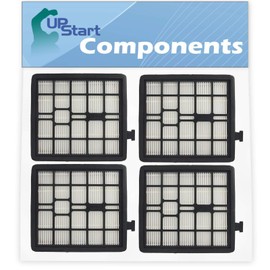 4-Pack F45 Filter Replacement for Dirt Devil SD40010, F45, SD40000, EZ Lite Bagless Canister, 2KQ0107000, Vision Pet Canister Vacuum Cleaner - Compatible with Dirt Devil F45 HEPA Filter