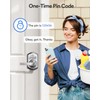TEEHO Keypad Door Lock with Handle: Keyless Entry Door Lock