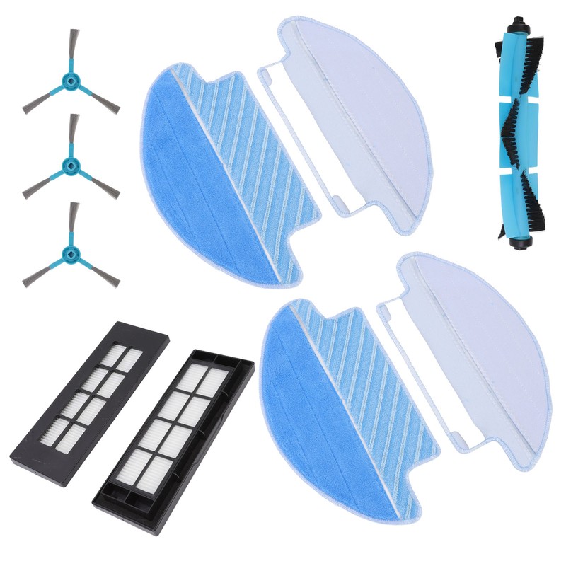 9 Pcs Vacuum Parts Replacement Main Brush Side Brush Filter