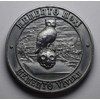 The Commemorative Coin Company MEMENTO MORI/VIVERE Antique Silver REMINDER COIN