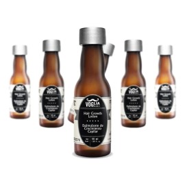 Tónico De Crecimiento Para Barba Y Cabello - Pack 6 Piezas Madera