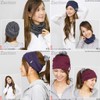 Zaction Knit Hat, Turban, Unisex, Wool Gauze, 3-Way Watch, Made