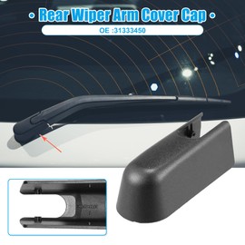 ACROPIX Rear Windshield Wiper Arm Nut Cover Cap Fit for Volvo XC60 - Pack of 1 Black
