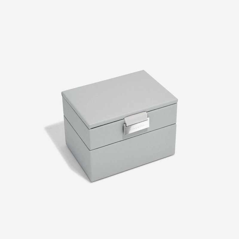 Stackers Pebble Grey Micro Set of 2