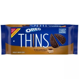 Nabisco 〽️ New Nabisco Oreo Thins  Tiramisu Chocolate Creme Sandwich Cookies Box 11.78oz