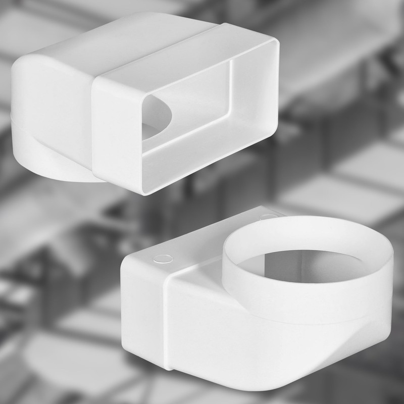 KOTARBAU® Deflection Piece 90° for Ventilation Duct 120 x 60