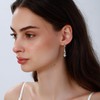 925 Sterlings Silver Dangle Earrings for Women Trendy Hypoallergenic Leverback