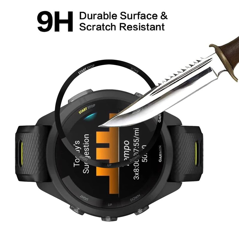 Screen Protector for Garmin Forerunner 265s, GEJEFA [3 Pack] HD