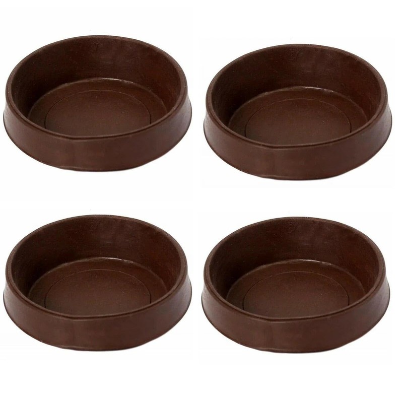 4 x fiXte Large Floor Cups Castor Furniture Chair Sofa