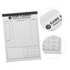 CORHAD Basketball Score Keeping Book Basketball Record Notebook for Accurate