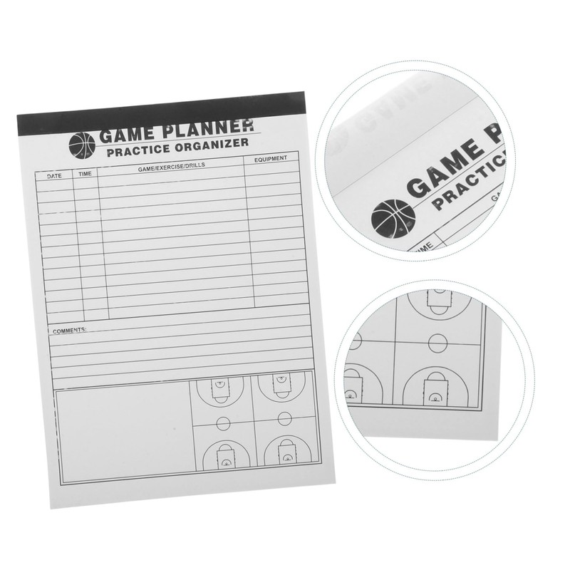 CORHAD Basketball Score Keeping Book Basketball Record Notebook for Accurate