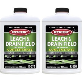 Roebic K-570 32 Fl. Ounce Biodegradable Leach and Drain Field Opener Concentrate (2-(Pack))