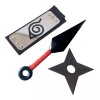 Veraly Banda Naruto Shippuden Con Token Y Shuriken. Set Cosplay