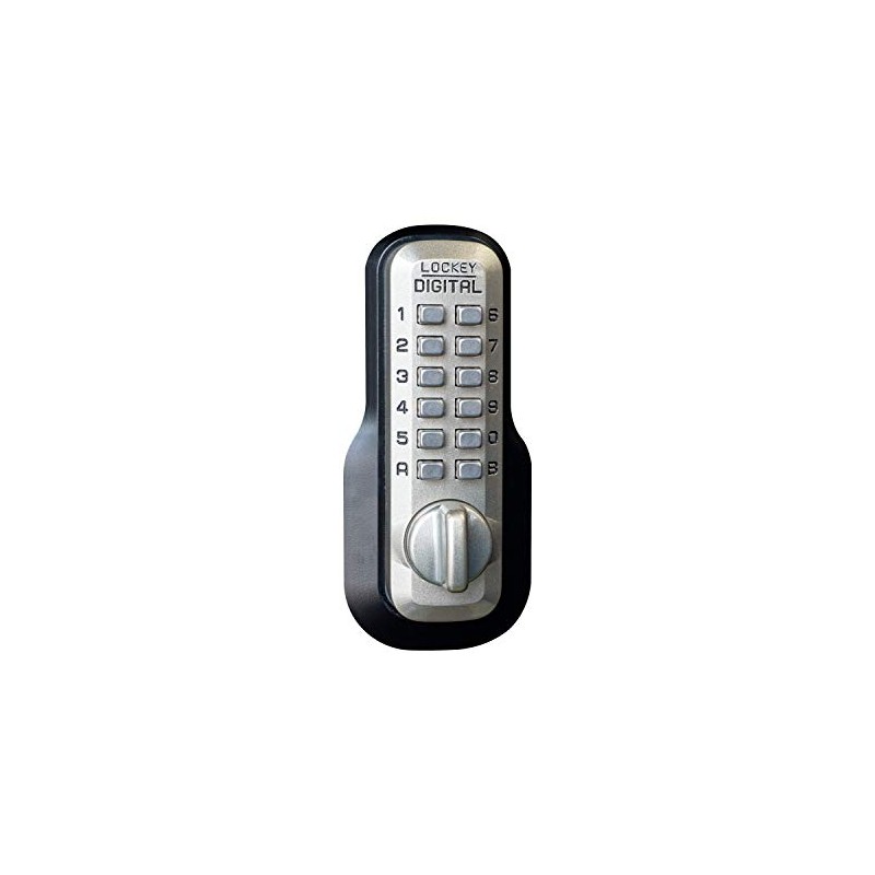Single Cylinder Keyless Electronic Deadbolt Finish: Satin Nickel Brass