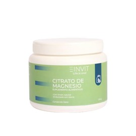 EINVIT Citrato de Magnesio con Limón Natural | 240 g | Sabor limonada | Se Prepara en frío o caliente