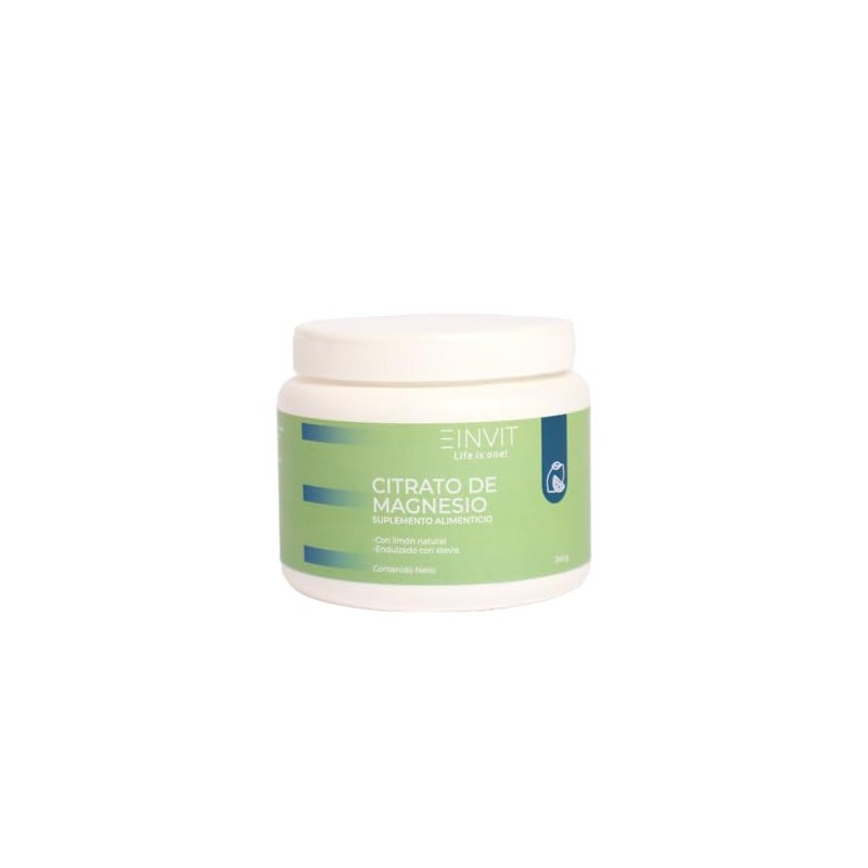 EINVIT Citrato de Magnesio con Limón Natural | 240 g