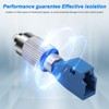 XMSJSIY LC to FC Fiber Optic Adapter FC/APC Male to