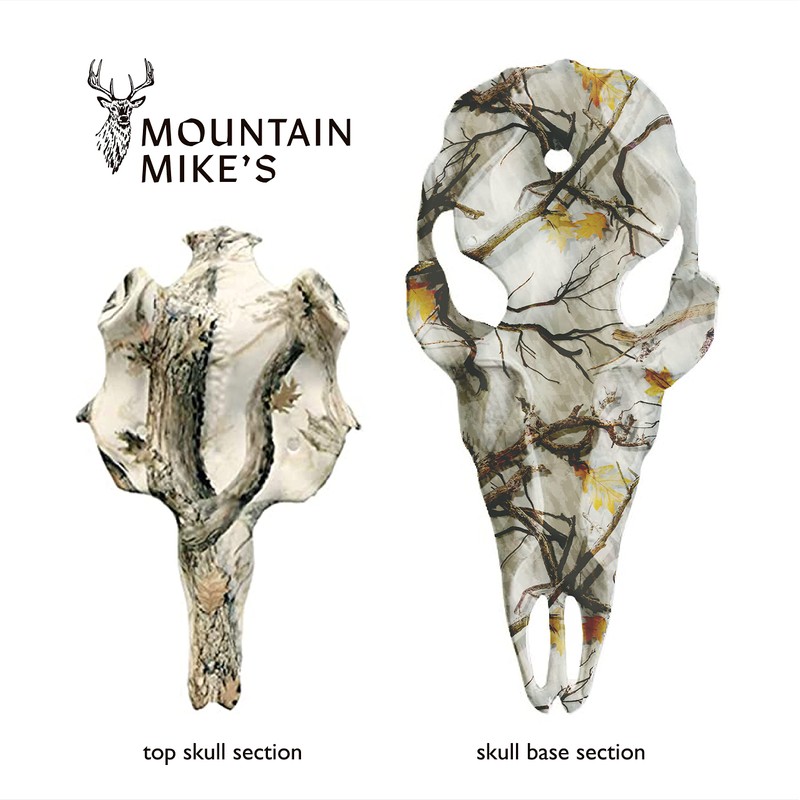 Skull Master by Illusion | Snow Camo | European Mount