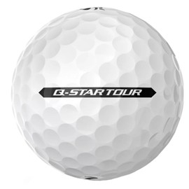 GOLF BALL DIVERS for Srixon Q-Star Tour Recycled Golf Balls, AAAAA Grade, Mint Condition (White, 36 Balls)