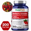 NusaPure Berberine HCI 4500 mg - 200 Veggie Caps -