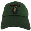 Special Forces Airborne Green Embroidered Premium Quality Baseball Cap Hat