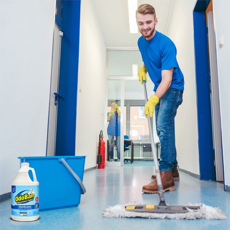 OdoBan Ready-to-Use Disinfectant and Odor Eliminator, Made in the USA,