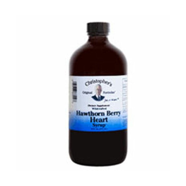 Hawthorn Berry Heart Syrup 16 oz