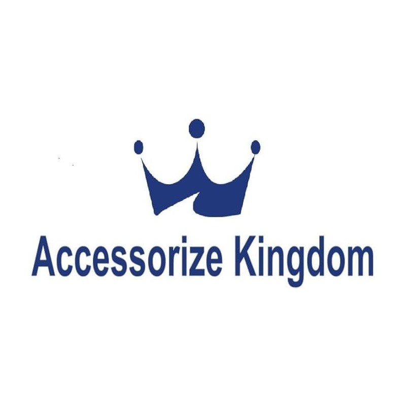 Accessorize Kingdom Women's Plain Pure Georgette Saree With Unstitched Blouse