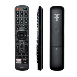 Dakana Ersatz Fernbedienung für Hisense EN2X27HS Receiver Fernseher TV Remote Control vorkonfiguriert und sofort einsatzbereit