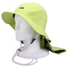 Nanga NA2221-3B501 Nylon Tusser Sun Shade Hat, Black