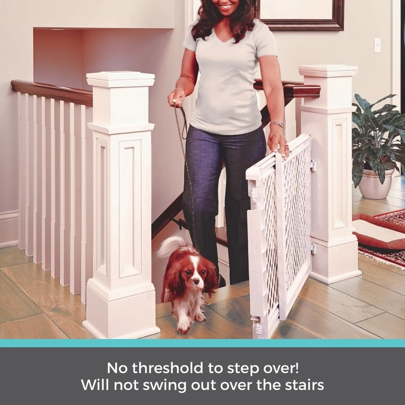 Toddleroo by North States - Stairway Secure Baby Gate: Plastic